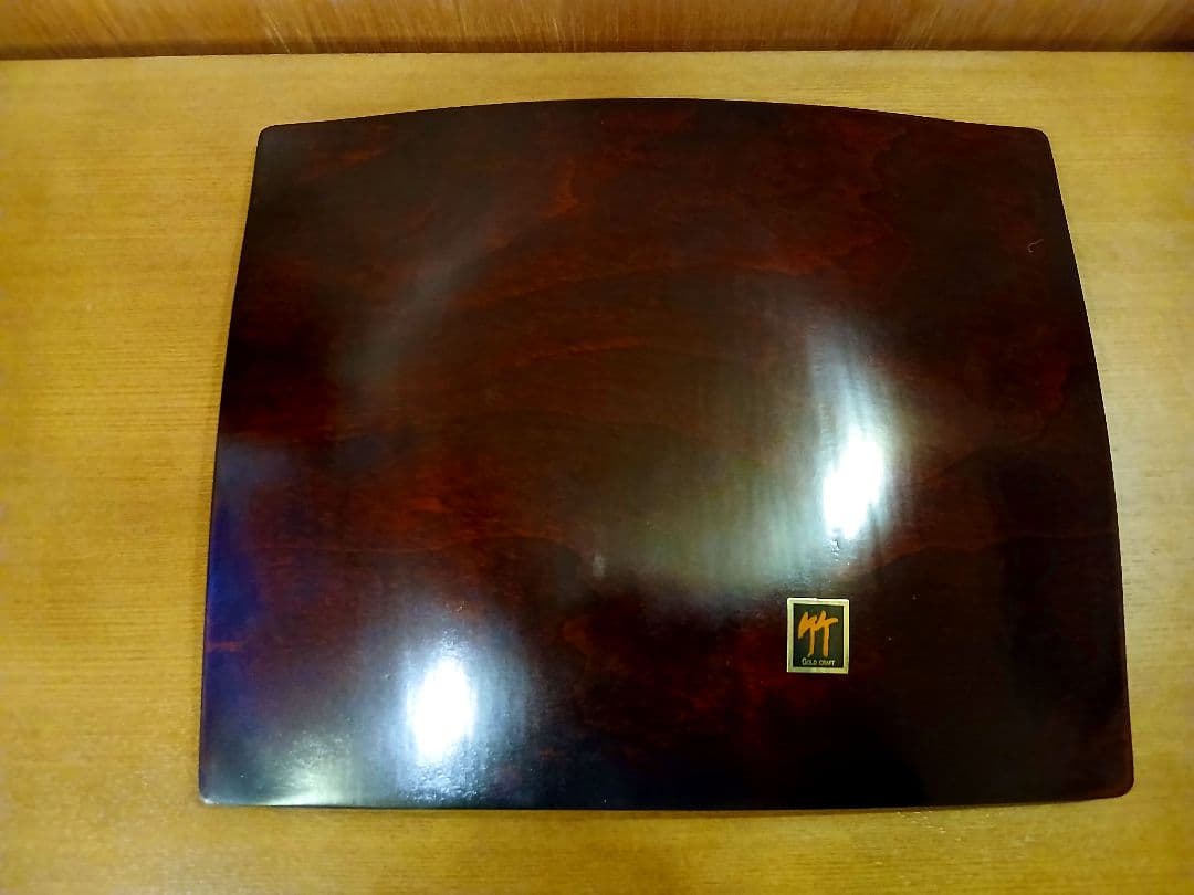 未使用　一器多様　ゴールドクラフト　盛器　菓子器　天然木　天然竹　プレート　3点