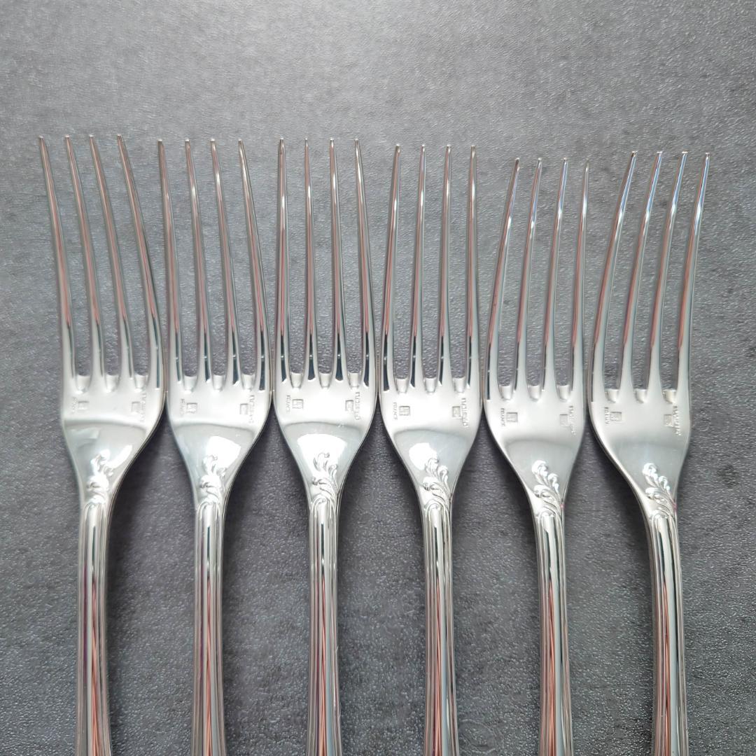 美品 希少 クリストフル マルリー デザートフォーク 6点
