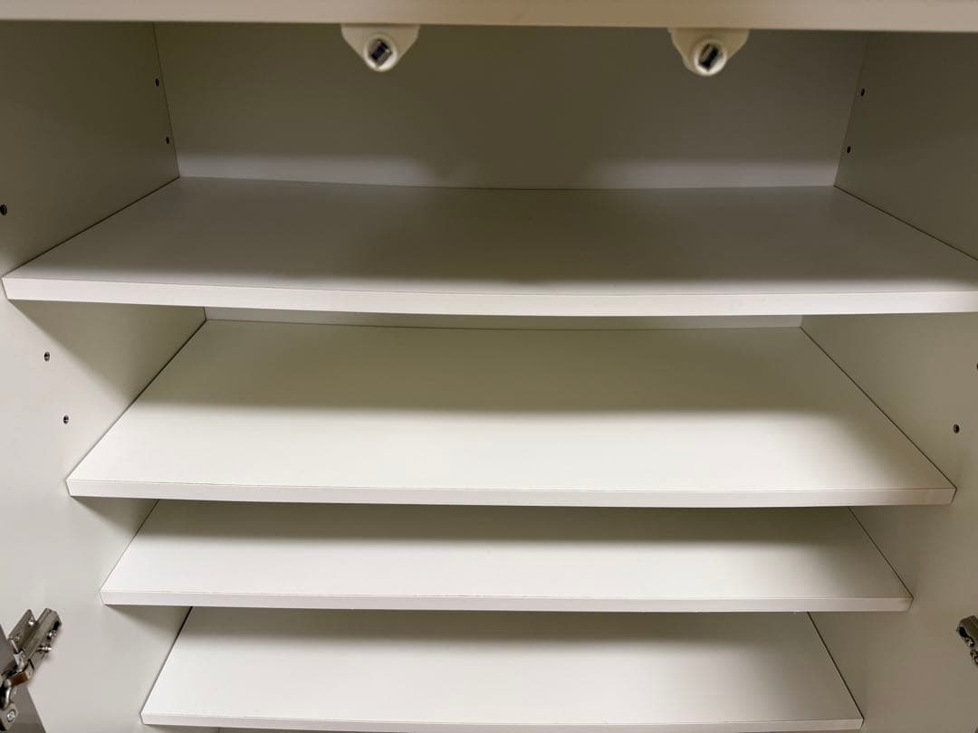※直接引取NITORIキッチンカウンター食器棚Nポスティア120cm