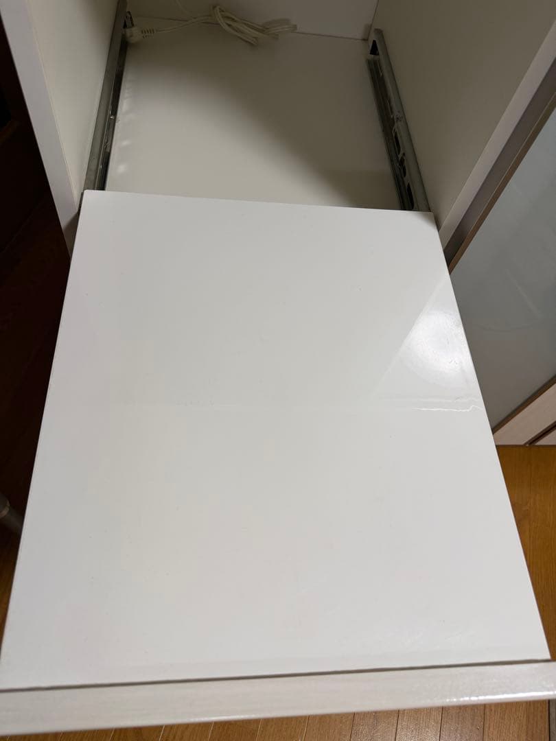 ※直接引取NITORIキッチンカウンター食器棚Nポスティア120cm