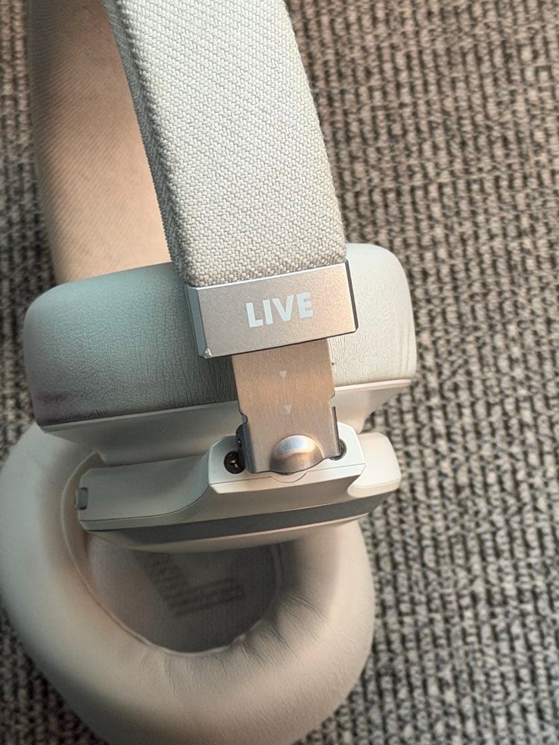 激安 JBL LIVE 770 nc ワイヤレスヘッドホン （白）専用アプリ対応