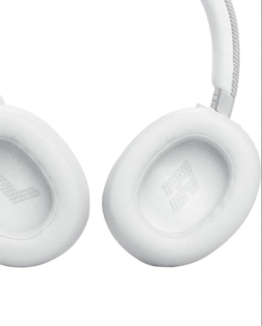 激安 JBL LIVE 770 nc ワイヤレスヘッドホン （白）専用アプリ対応