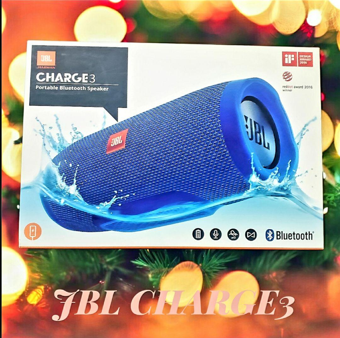 ★JBL防水ポータブルBluetoothスピーカーCHRGE3 未使用品！★
