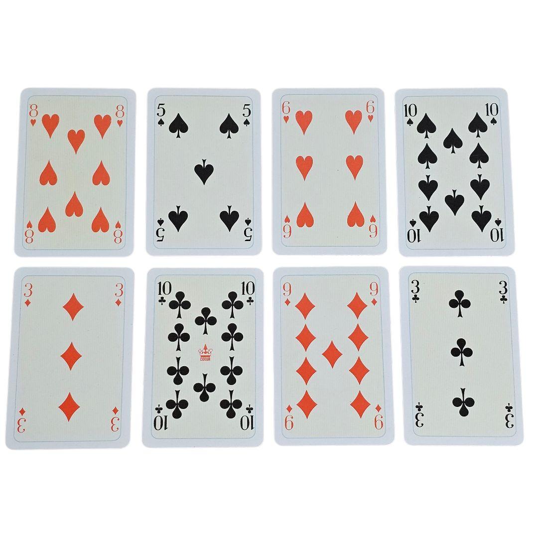 1960年代 フランス製 COEUR トランプ ジョーカー6種 2デッキ