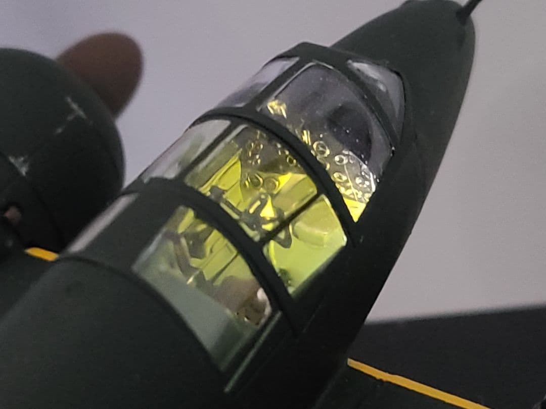 百式司偵3型改造防空戦闘機 キ46 リアルモーターライズ完成品