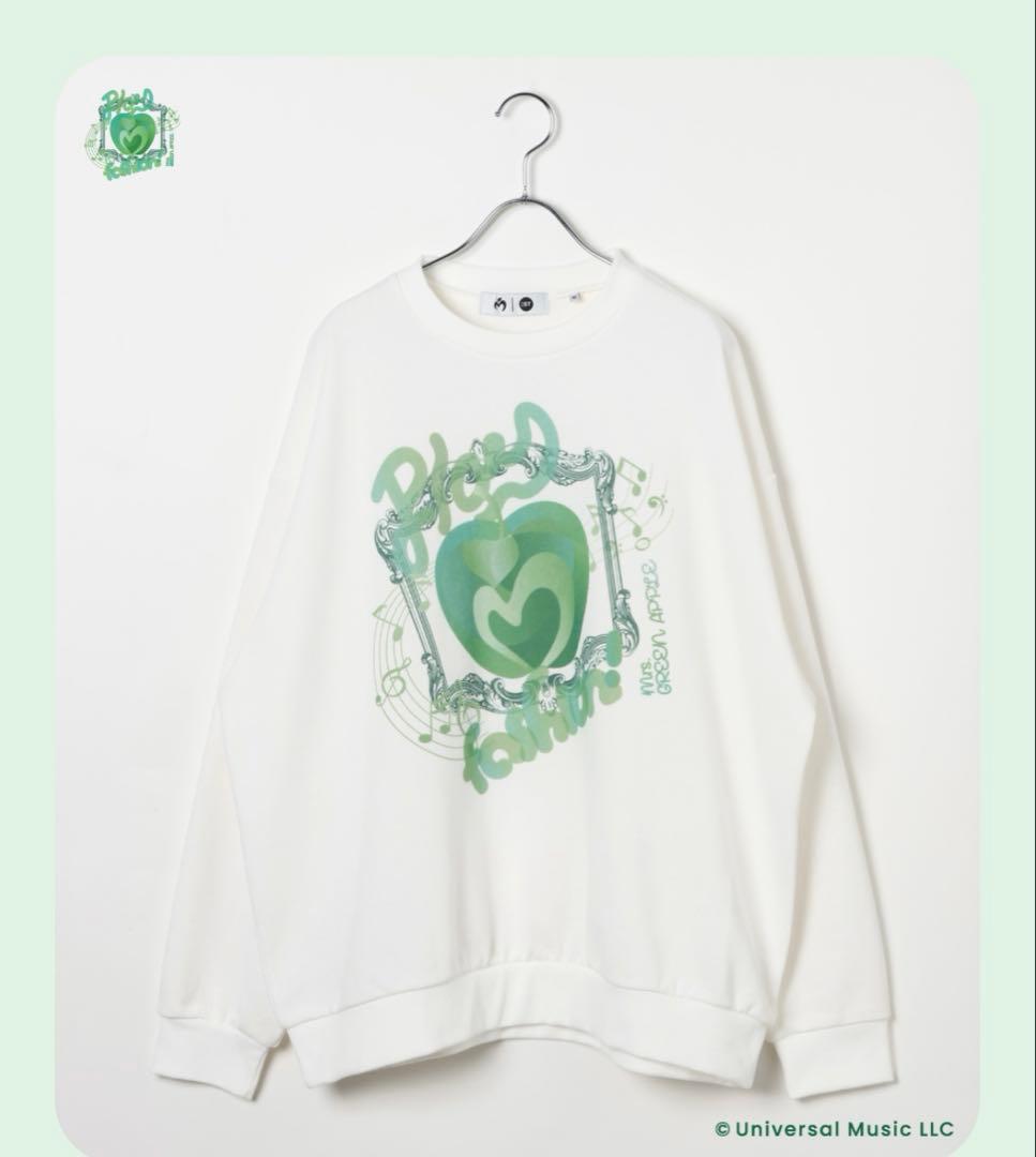 ミセスグリーンアップル　and ST オーバーサイズ　スウェット　新品未開封