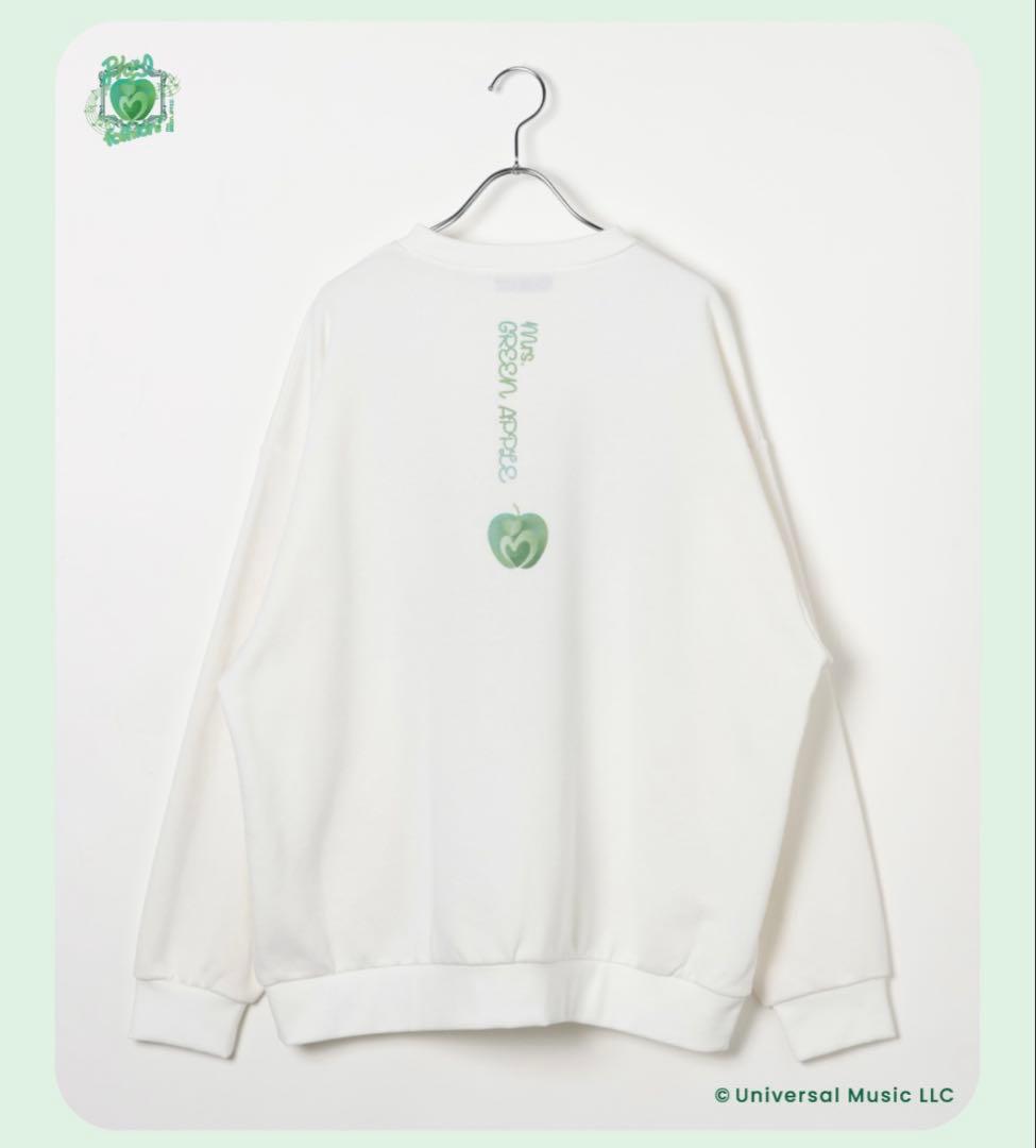 ミセスグリーンアップル　and ST オーバーサイズ　スウェット　新品未開封