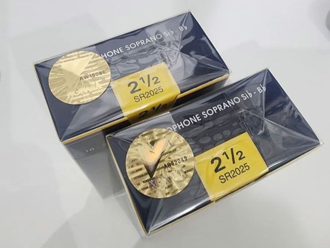 新品！2箱セット ソプラノサックス リード バンドレン 青箱 2半 バンドレン