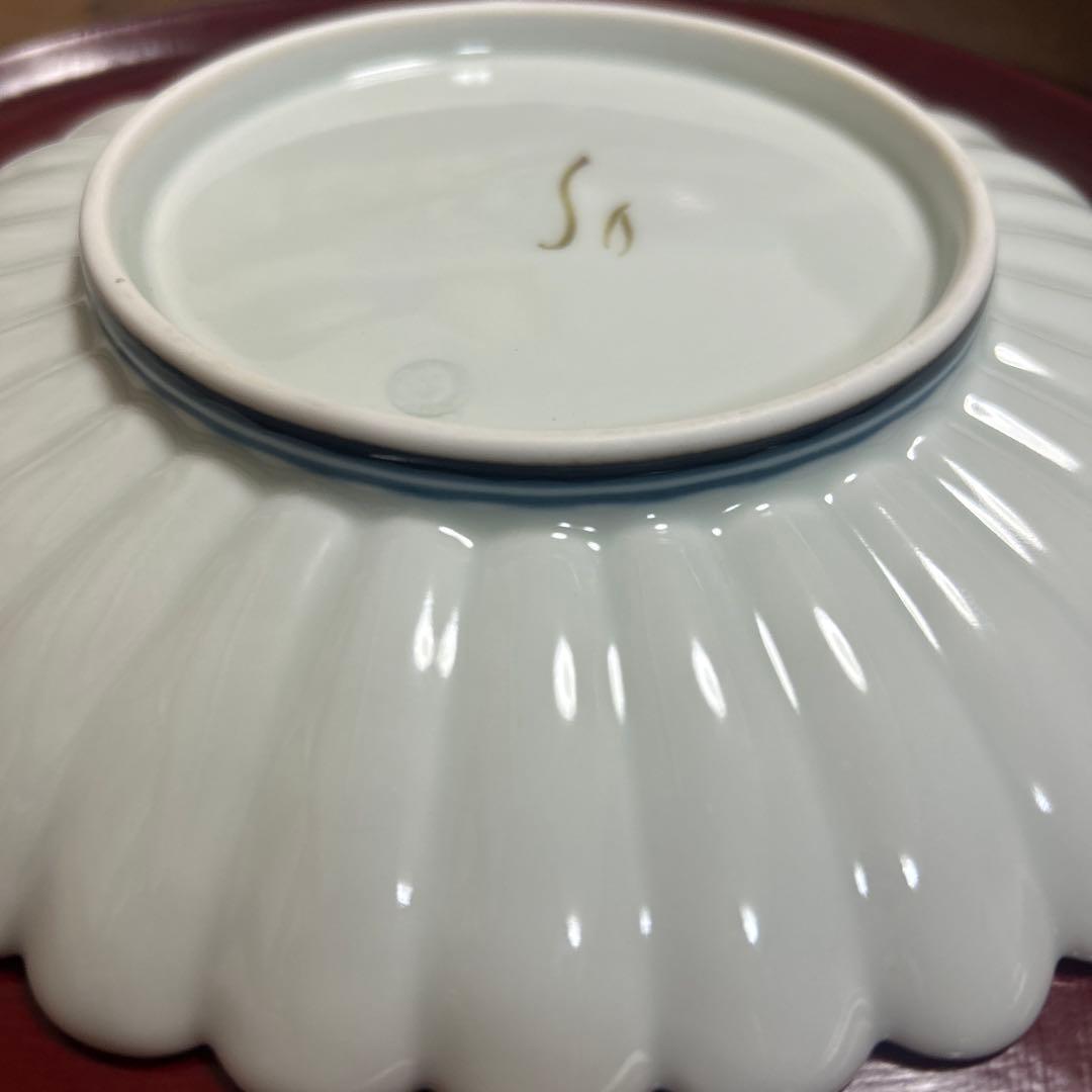 り*ん様 作家　陶芸作家　空萌工房 うさぎ 田口紀美子　菊割皿