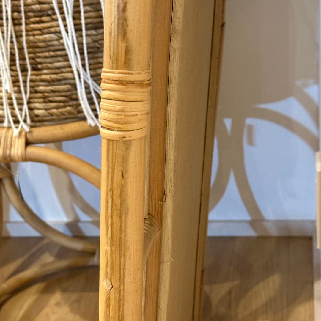 【在庫処分】バリ島ラタンミラー　姿見　高さ150cm 通常66,000円がなんと