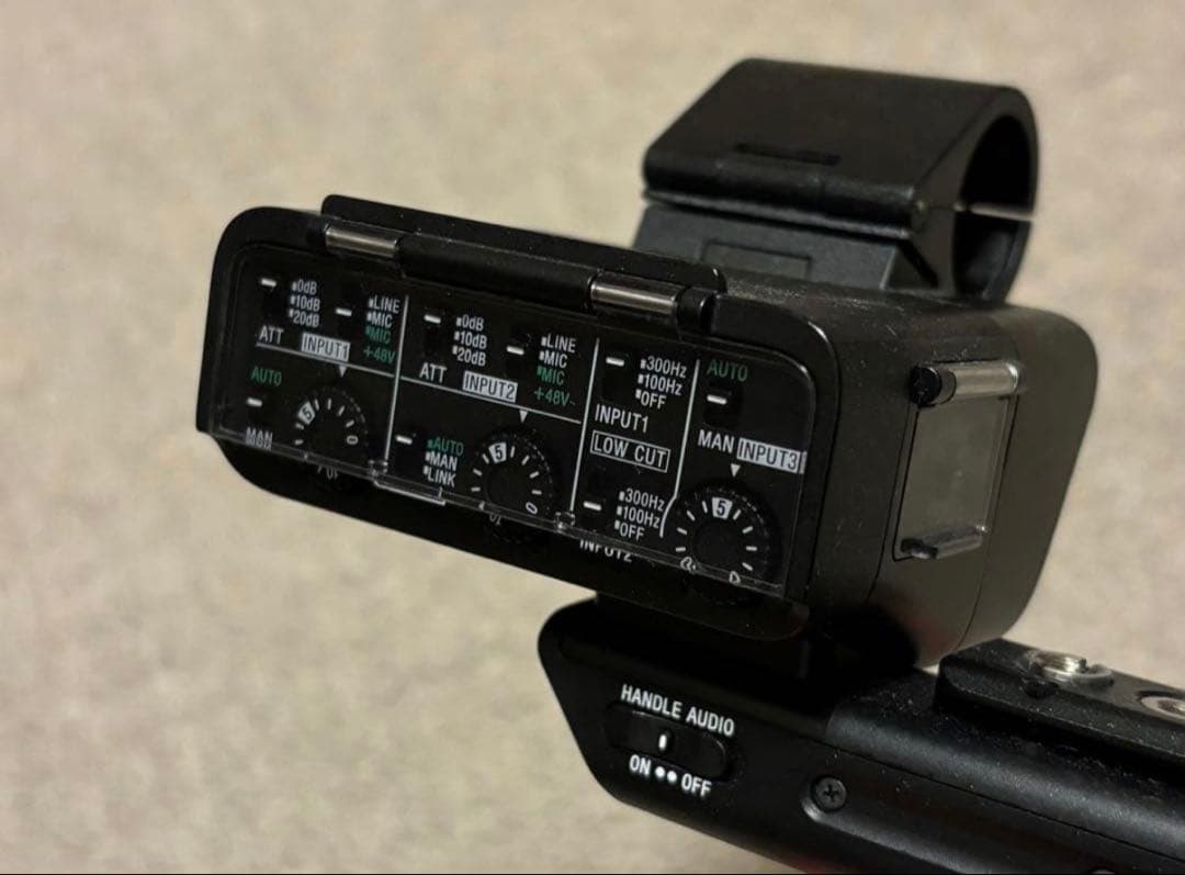 ソニー　SONY XLR-H1 XLR ハンドルユニット