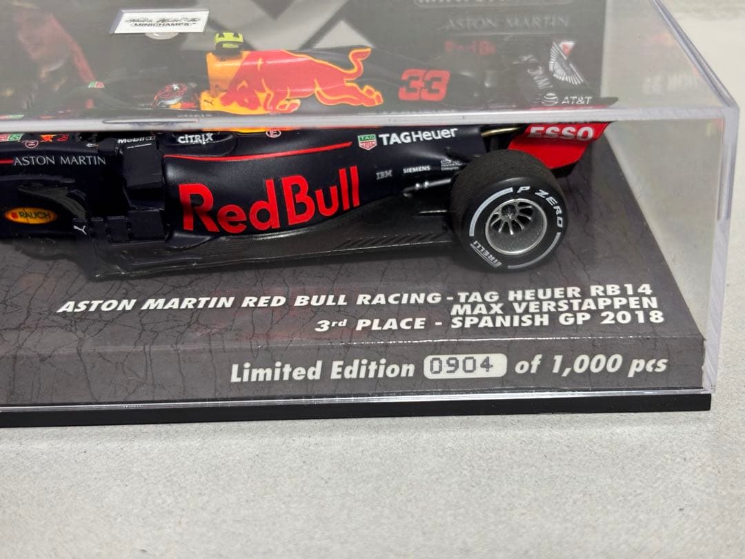 MINICHAMPS RB14 マックス・フェルスタッペン 3位