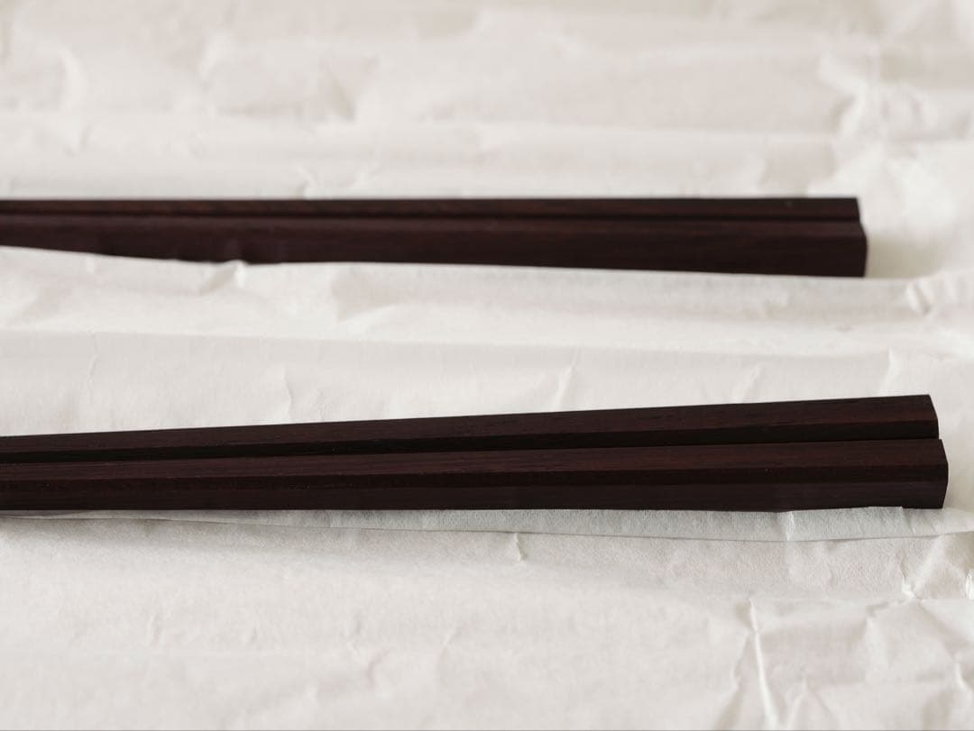 赤木明登　面取箸二膳　新品未使用