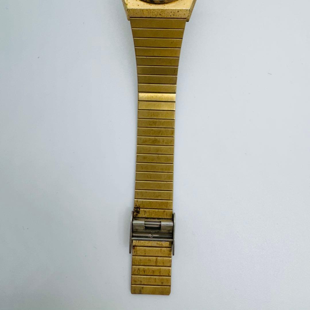 ✨PlantaGenet✨プランタジェネット✨ゴールド文字盤✨クォーツ✨腕時計✨