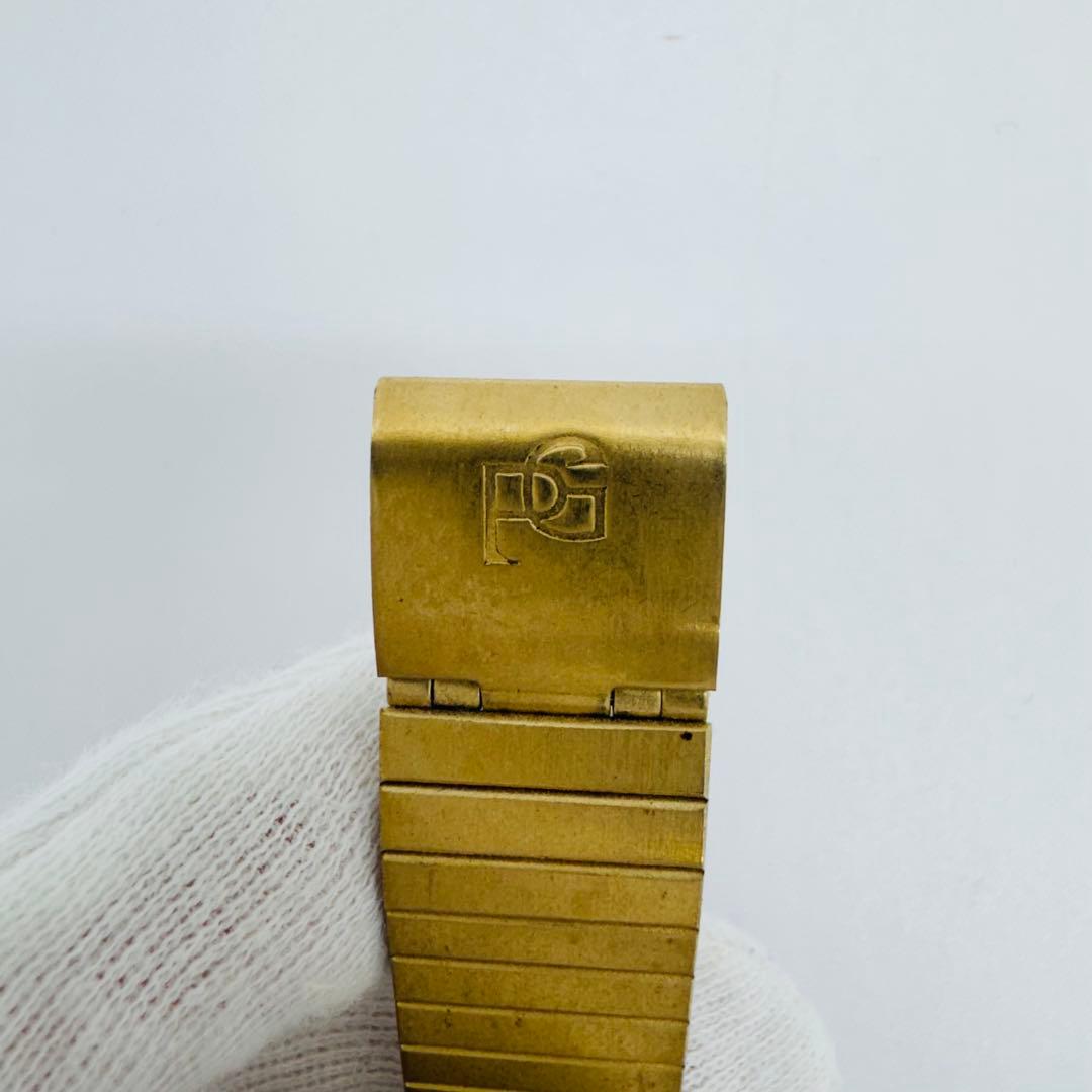 ✨PlantaGenet✨プランタジェネット✨ゴールド文字盤✨クォーツ✨腕時計✨