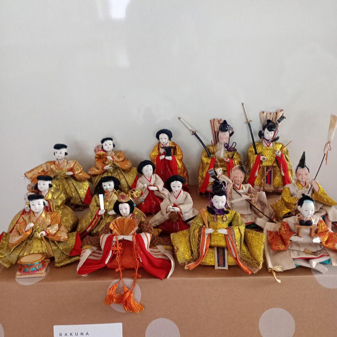 半額4万円⇒２万円木製✨️年代物✨️優しいお顔のおひなさま　おまとめ　お雛様