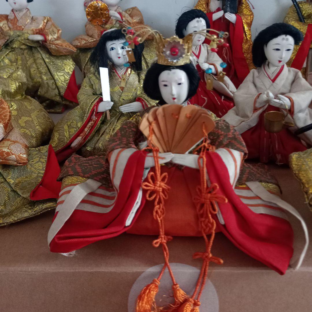 半額4万円⇒２万円木製✨️年代物✨️優しいお顔のおひなさま　おまとめ　お雛様