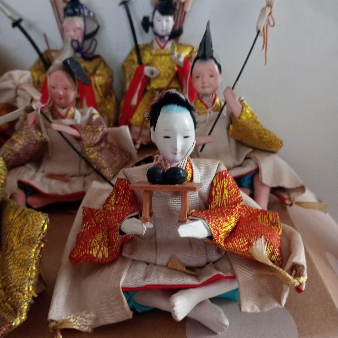 半額4万円⇒２万円木製✨️年代物✨️優しいお顔のおひなさま　おまとめ　お雛様