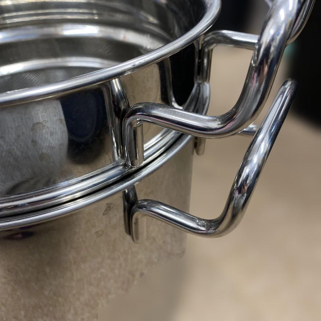 ジオプロダクト　パスタポット　21cm 6.8l