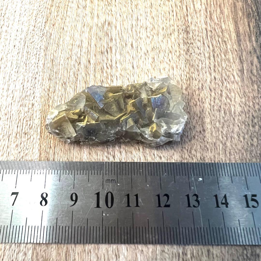 イリデッセンス フローライト 鉱物 標本 原石