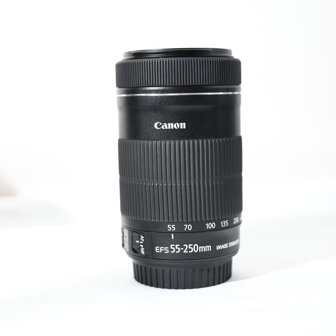 【使用感少】canon EF-S 55-250mm IS STM 望遠レンズ ④