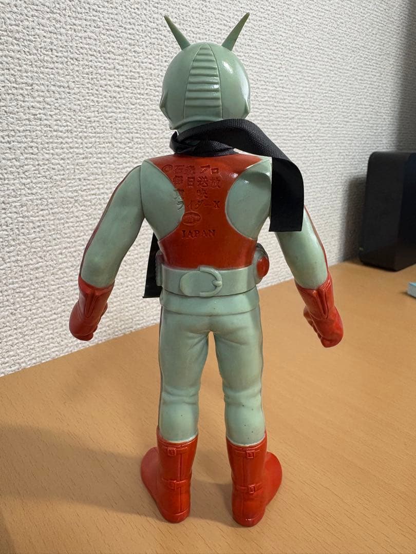 ポピー 仮面ライダーX ソフビ 当時物 17cm 戦え7人ライダー