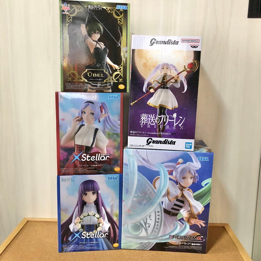 葬送のフリーレン　フィギュア　５点まとめ売り