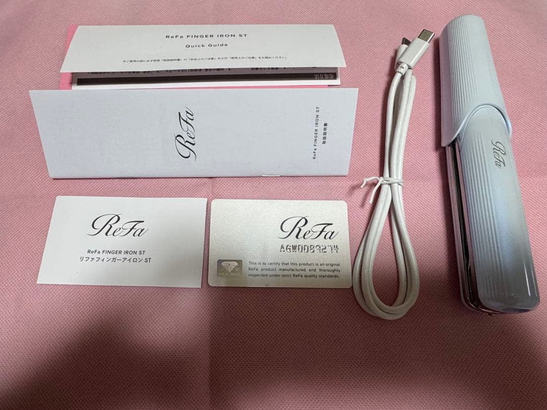 【最終処分2/25まで】ReFa ヘアアイロン