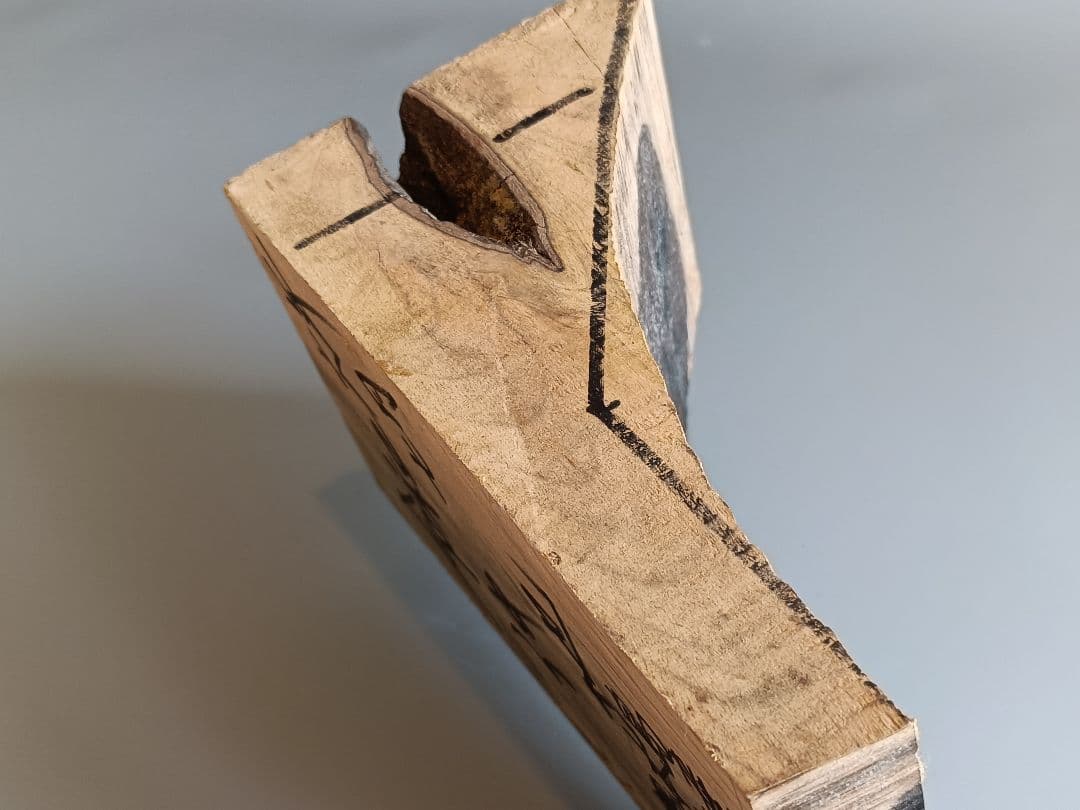 希少 沖縄三線用 棹材 沖縄本島今帰仁産黒木原木令和6年7月木取り済