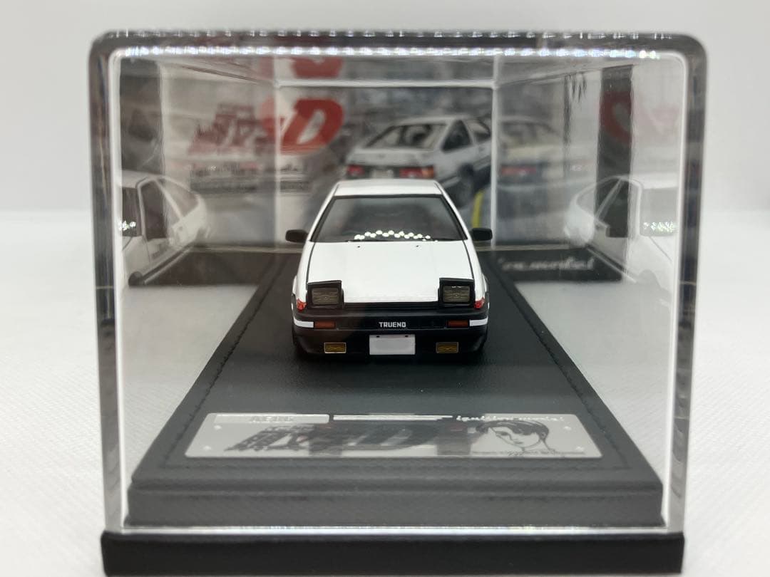 ★頭文字D★トヨタ スプリンタートレノ★AE86★藤原拓海★1/43★ヤンマガ★