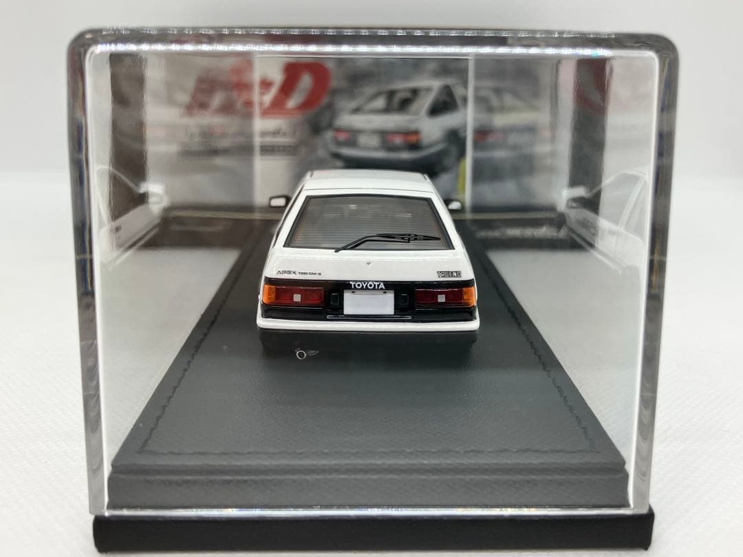 ★頭文字D★トヨタ スプリンタートレノ★AE86★藤原拓海★1/43★ヤンマガ★