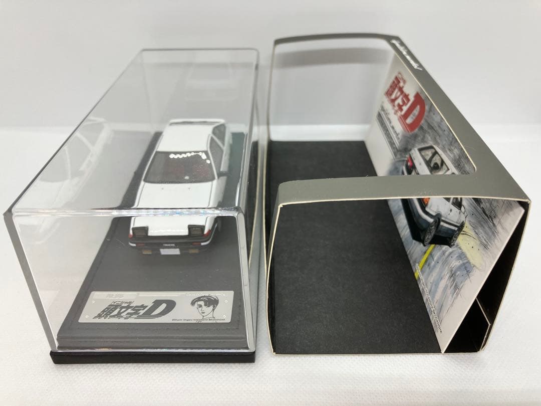 ★頭文字D★トヨタ スプリンタートレノ★AE86★藤原拓海★1/43★ヤンマガ★