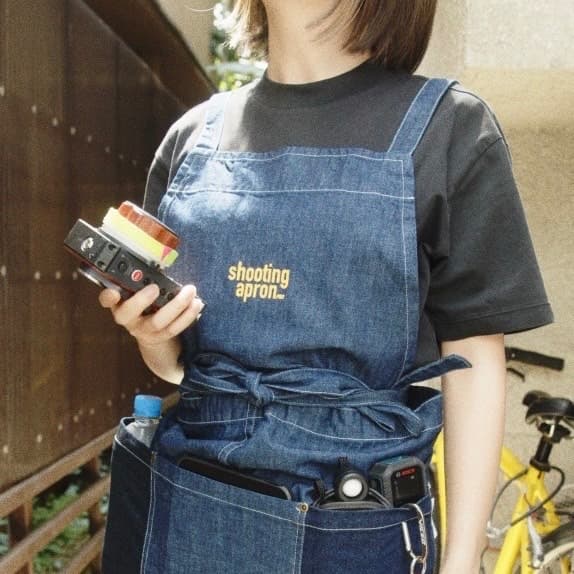 【夏に最適】撮影エプロン(デニム)