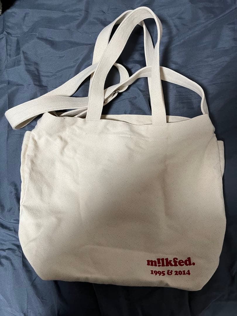 M!LKとMILKFED.のコラボトートバッグ