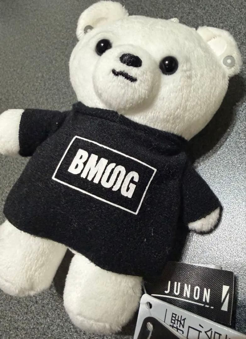 未使用タグ付きBE:FIRST JUNONくま マスコット BMSGパーカー J