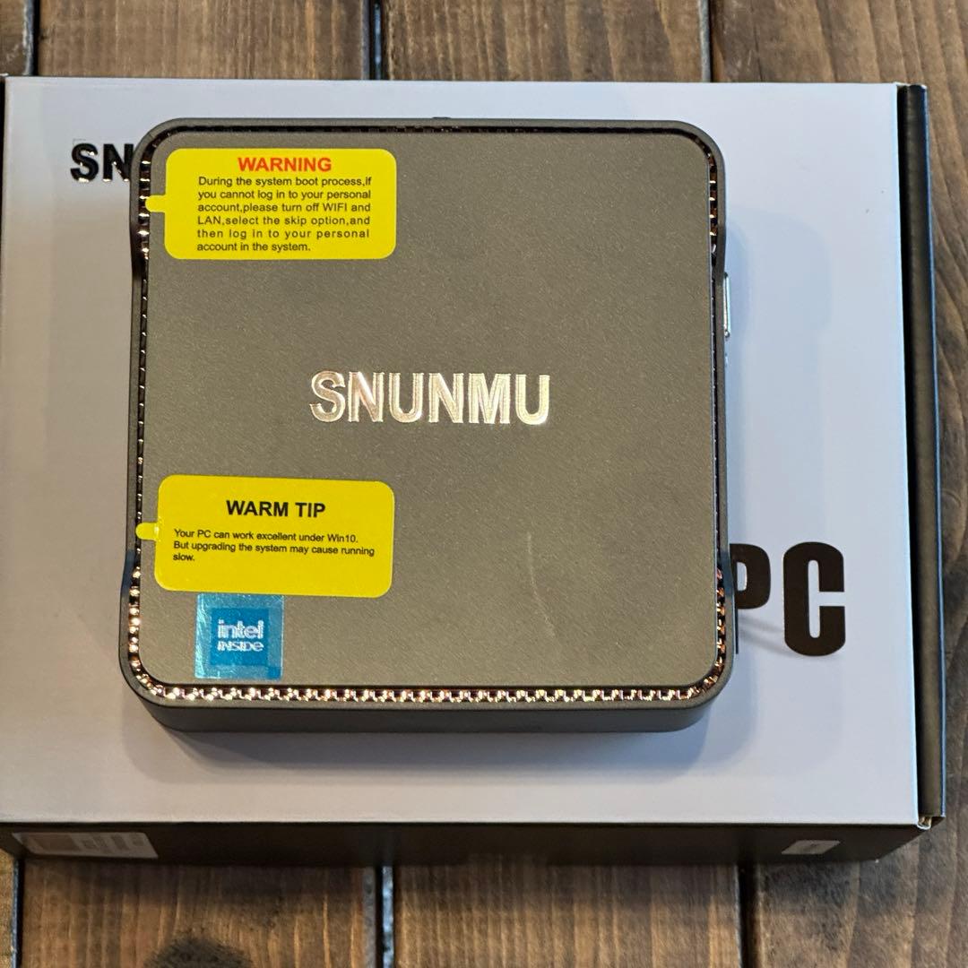 ミニPC SNUNMU SAK3-8-128