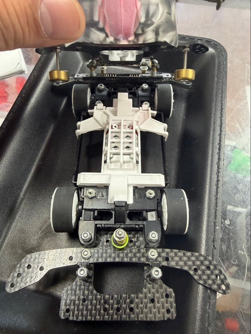 ミニ四駆　完成品　msフレキ　アバンテ　塗装済み