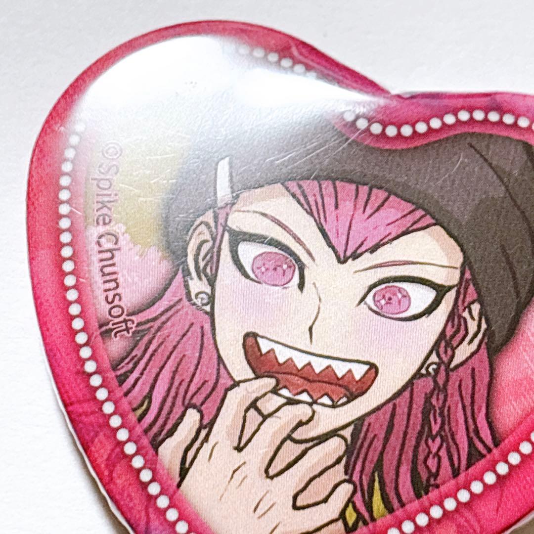 ダンロン スーパーダンガンロンパ スーダン2 左右田 テレ顔ハート缶バッジ