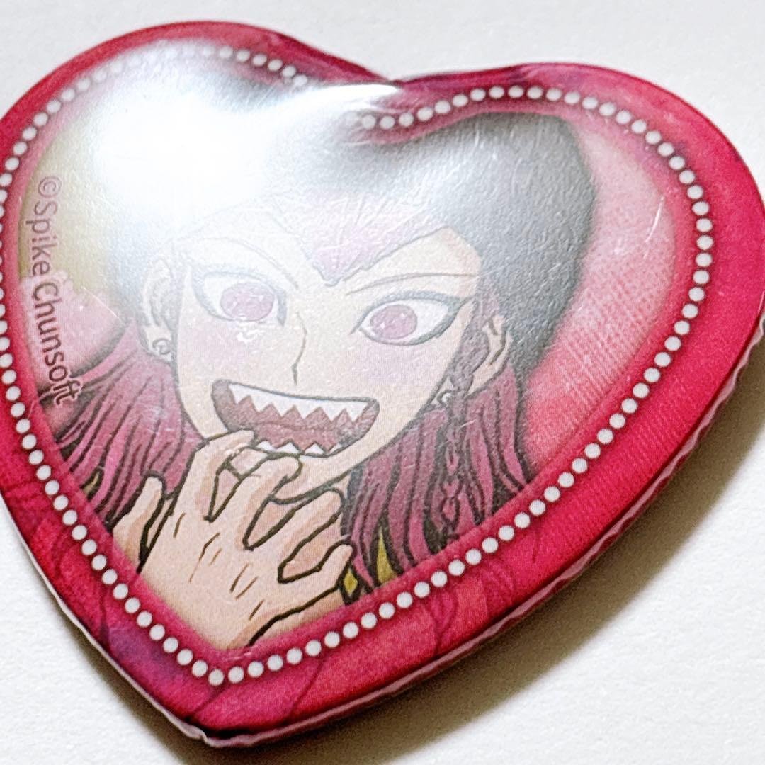 ダンロン スーパーダンガンロンパ スーダン2 左右田 テレ顔ハート缶バッジ