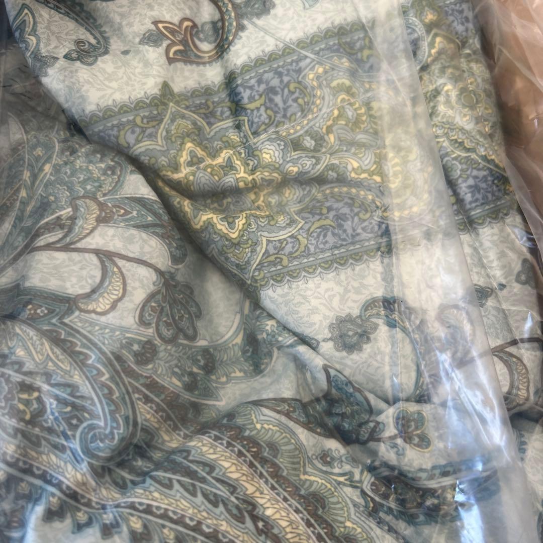 【新品未使用】モリリン 洗える ダウンケット シングルロング 2枚セット！