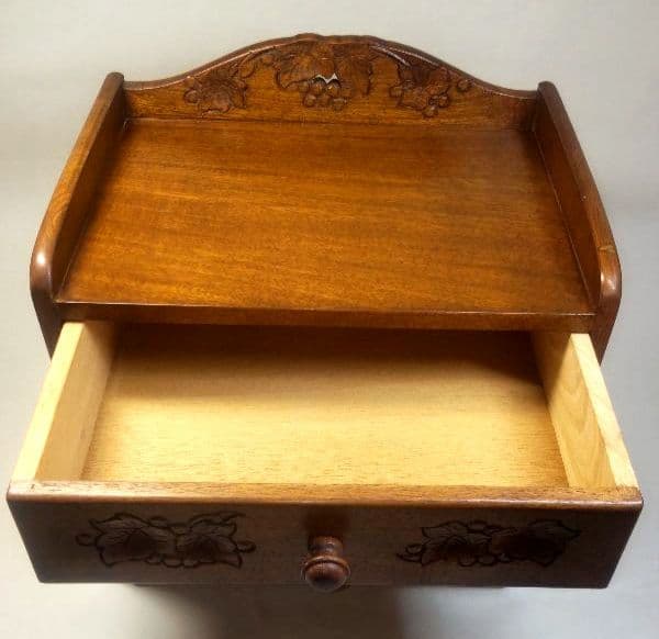 YOSIKAWA D&A社製 木製小物入れ 3段引き出し