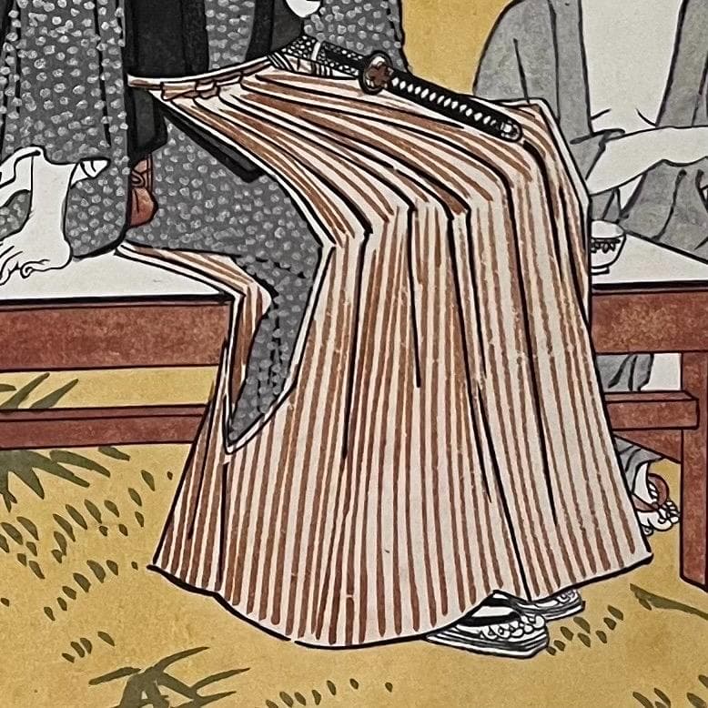 鳥居清長筆　風俗東乃錦　萩の庭　浮世絵　大英博物館　べらぼう