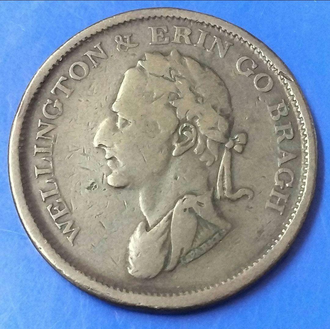 アイルランド　ペニートークン（ウェリントン公爵）1816年