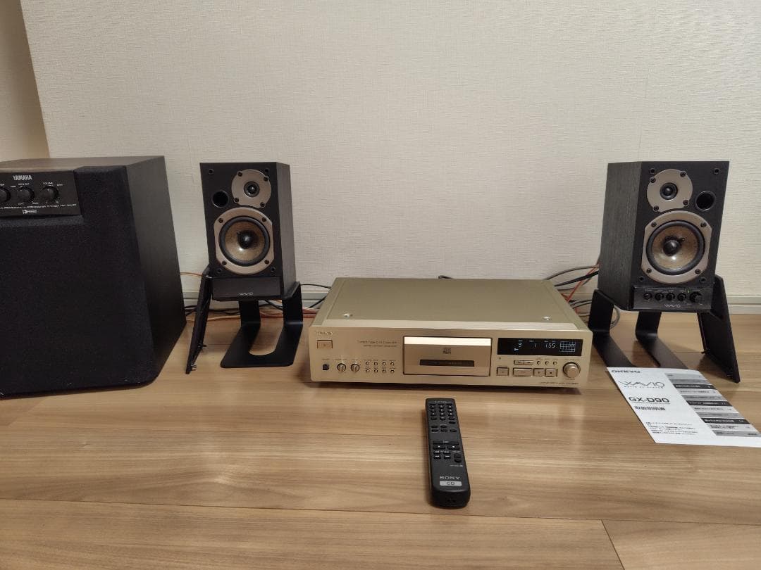 ONKYO オンキョー WAVIO アンプ内蔵スピーカー GX-D90(B)