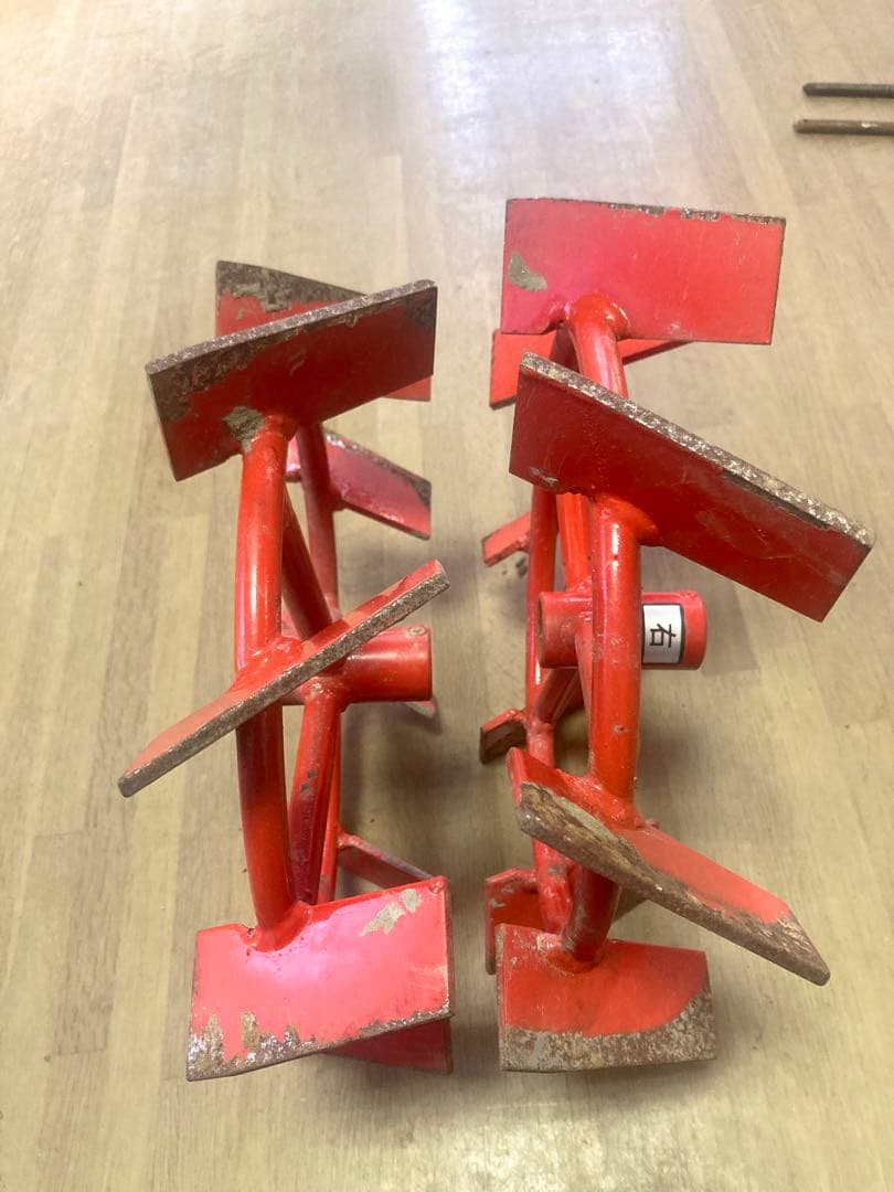 クボタ　耕耘機　管理機　培土機　TMA25 ロータリー　培土車輪　アタッチメント