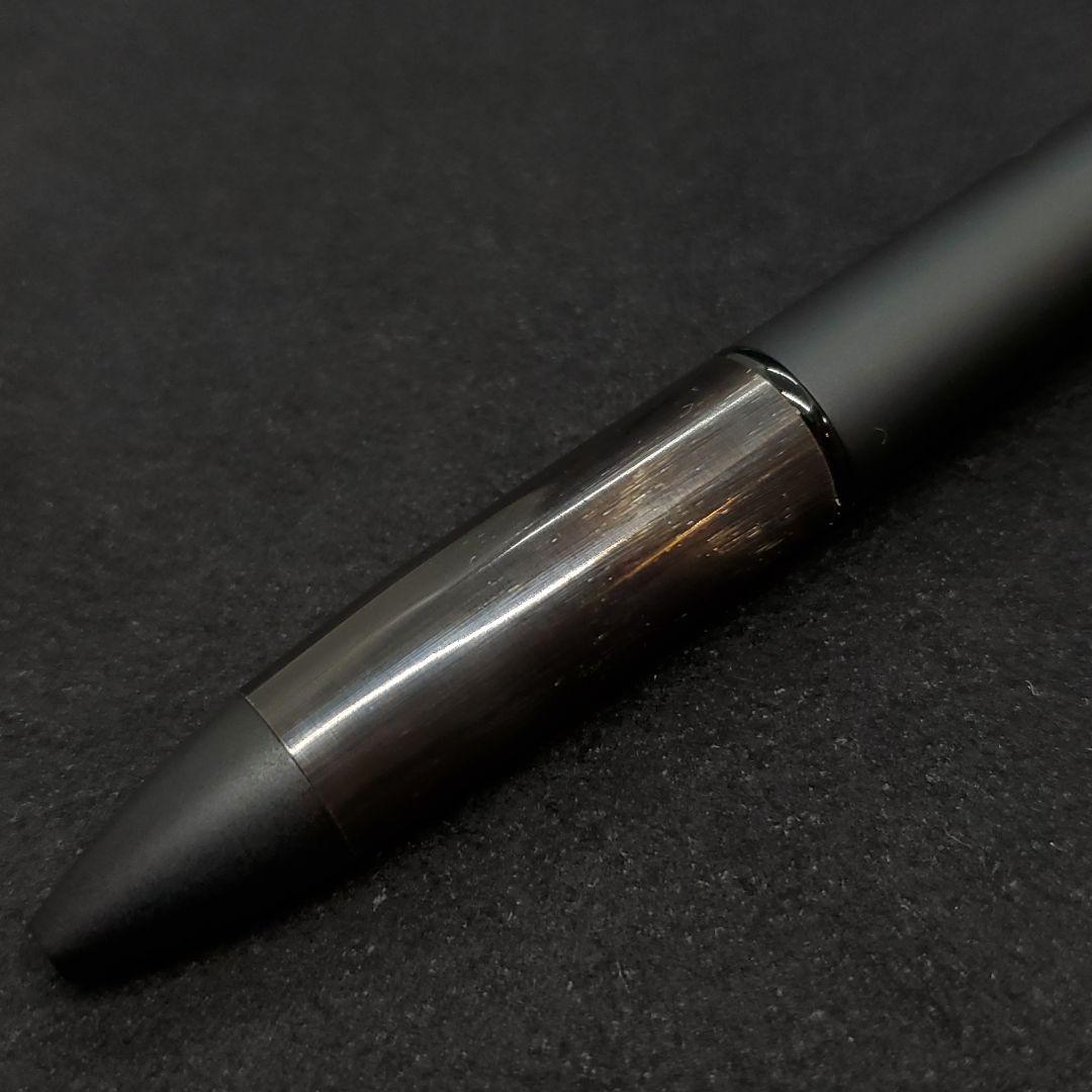 No.141ピュアモルト4&1カスタム黒水牛の角芯持使用