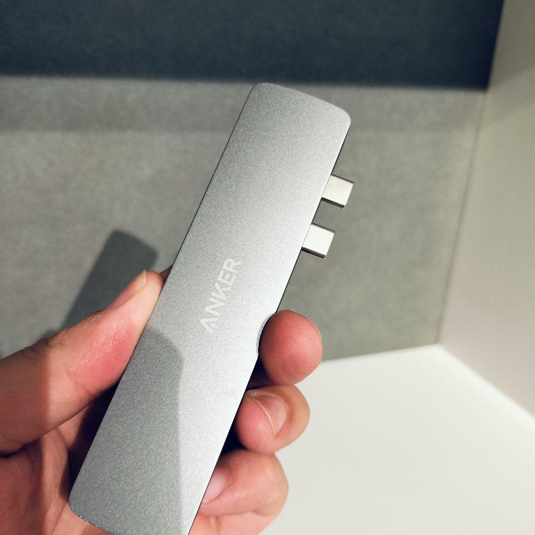 【極美品】MacBook Air　M1チップ スペースグレー Ankerハブ付