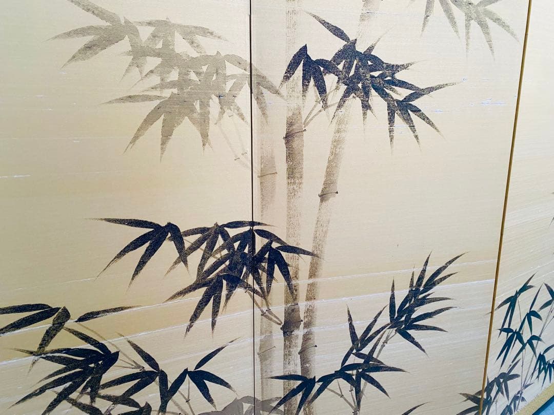 竹の日本画 160cm x 90cm