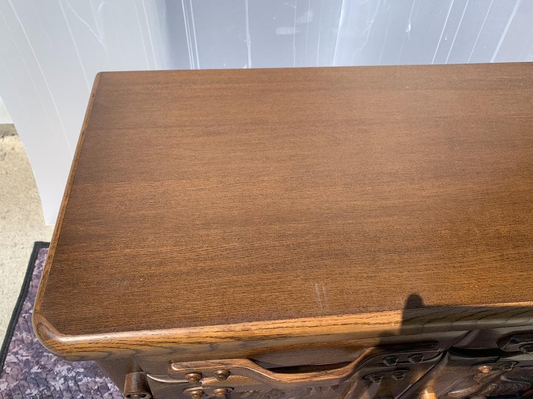 Molis 河本家具工業　木製　サイドボード　チェスト　カントリー調 レトロ