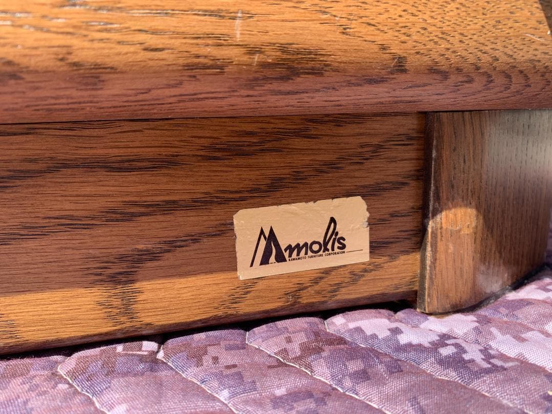 Molis 河本家具工業　木製　サイドボード　チェスト　カントリー調 レトロ